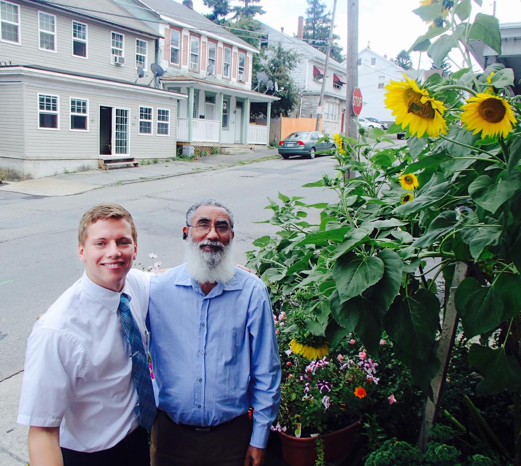 RomneyThatcher's tweet image. Elder Thatcher is in Hazleton, PA and loving teaching people from Jamaica and the Dominican Republic!