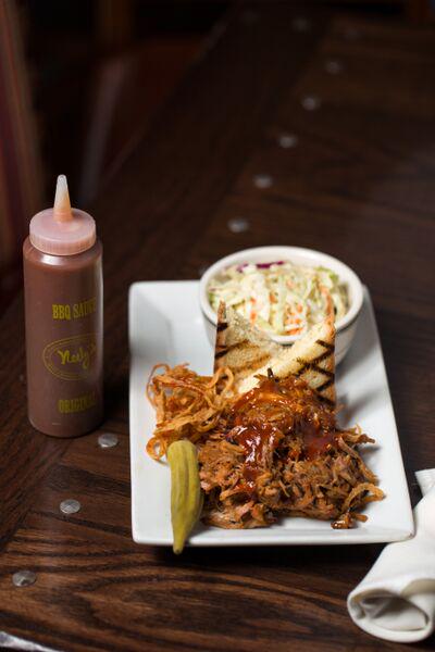 Has someone made u upset that u want to pull your hair out? That's a bad idea. Instead, enjoy delicious pulled pork.