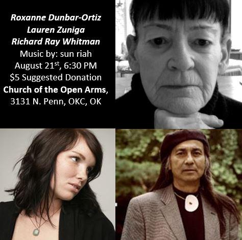 gptsresistance's tweet photo. Author &amp; Activist Roxanne Dunbar-Ortiz to speak in Oklahoma City. #IndigenousHistory #TruthToPower #TalkCrude http://t.co/SKXuUkvH8K