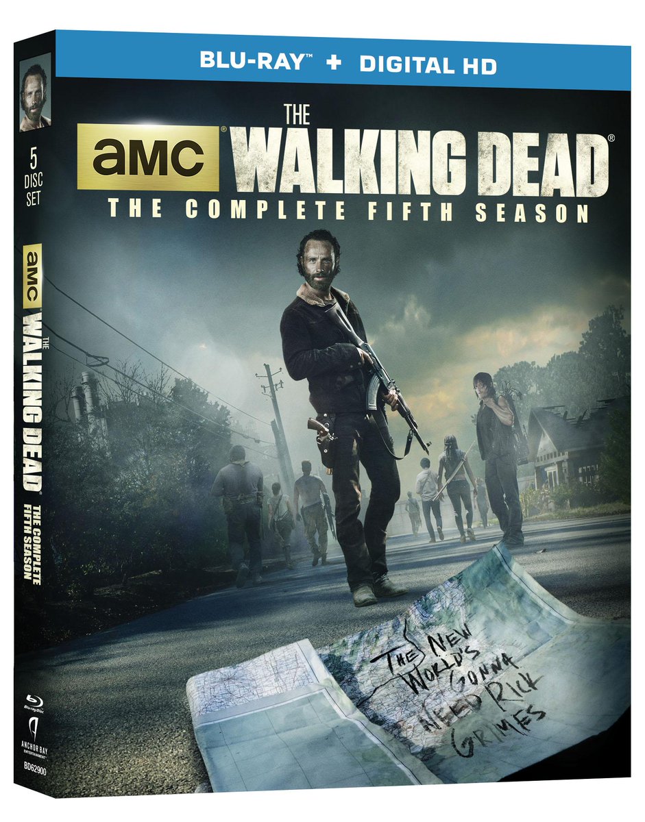 BamSmackPow's tweet photo. RT &amp; follow @BamSmackPow for a chance to win The Walking Dead: The Complete Fifth Season Blu-ray! @Anchor_Bay #DVDead http://t.co/KlpxxPhyiu