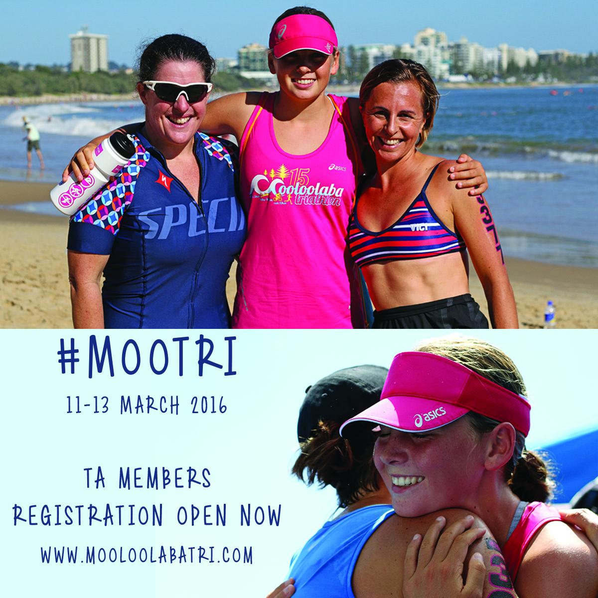 We had a ball at #MooTri earlier this year. Get in early for 2016! TA members reg now mooloolabatri.com