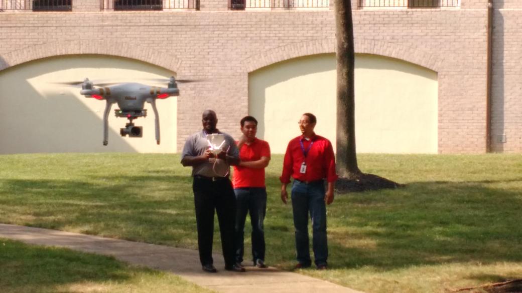 hyunwooUX's tweet photo. They finally came to steal my wireframes!!! @MetroStarSystem #droneattack http://t.co/8Hy1GT4Nxq
