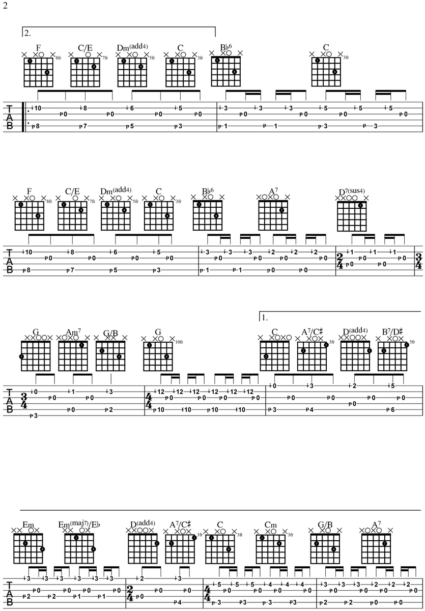 HGuitarLessons's tweet image. The guitar chart for "Blackbird" by #TheBeatles #Guitar #Lessons #Hobart #GuitarLessonsHobart #Tasmania