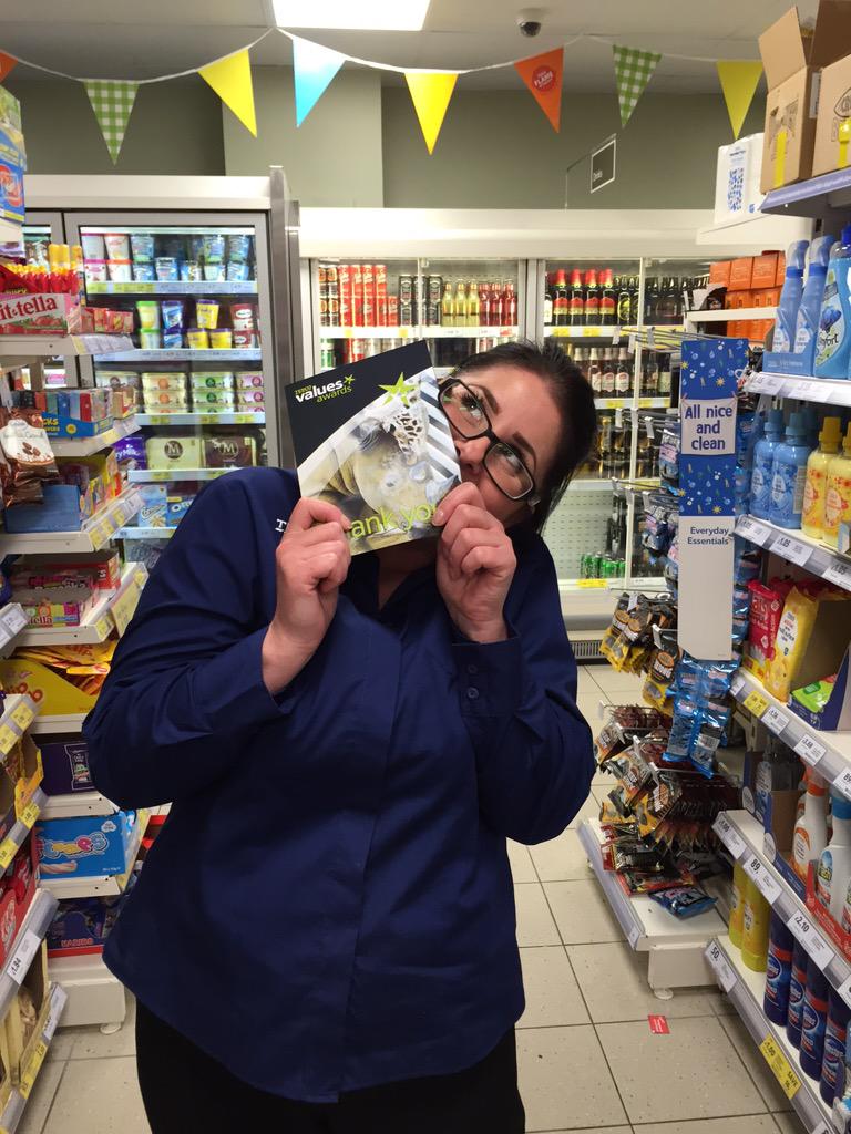 JoePazam's tweet photo. Also a massive well done to new girl Lee who was calm and reassuring to customers in the ordeal with the shoplifter http://t.co/HIhWLOwlSM