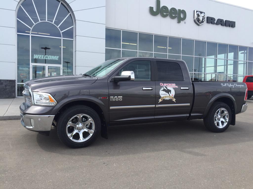 This is1of the 3 trucks cowboys will be driving home this weekend from <a href="/CGandFriendsInc/">CG & Friends</a> rough stock #LongLiveCowboys