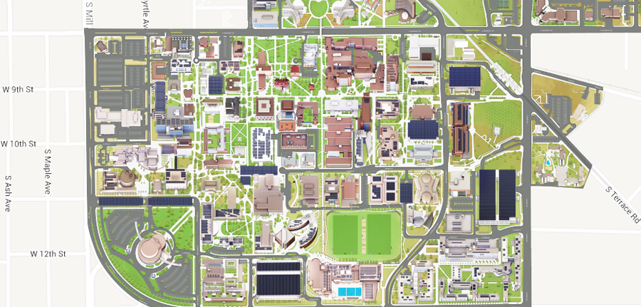 Arizona State University Campus Map - Virgin Islands Map