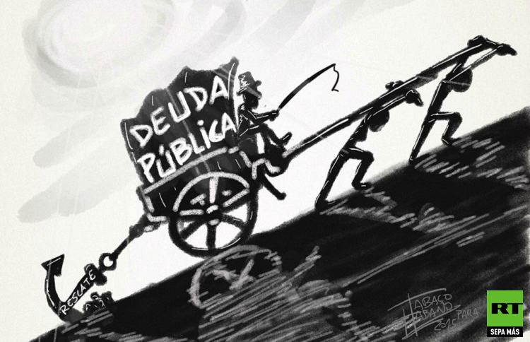 ActualidadRT's tweet photo. 🏦 El FMI asegura que EE.UU. tiene el 29% de la deuda pública mundial ¿quién le sigue? SEPA MÁS http://t.co/kLaWcFFa4N http://t.co/xpixJuRWBz
