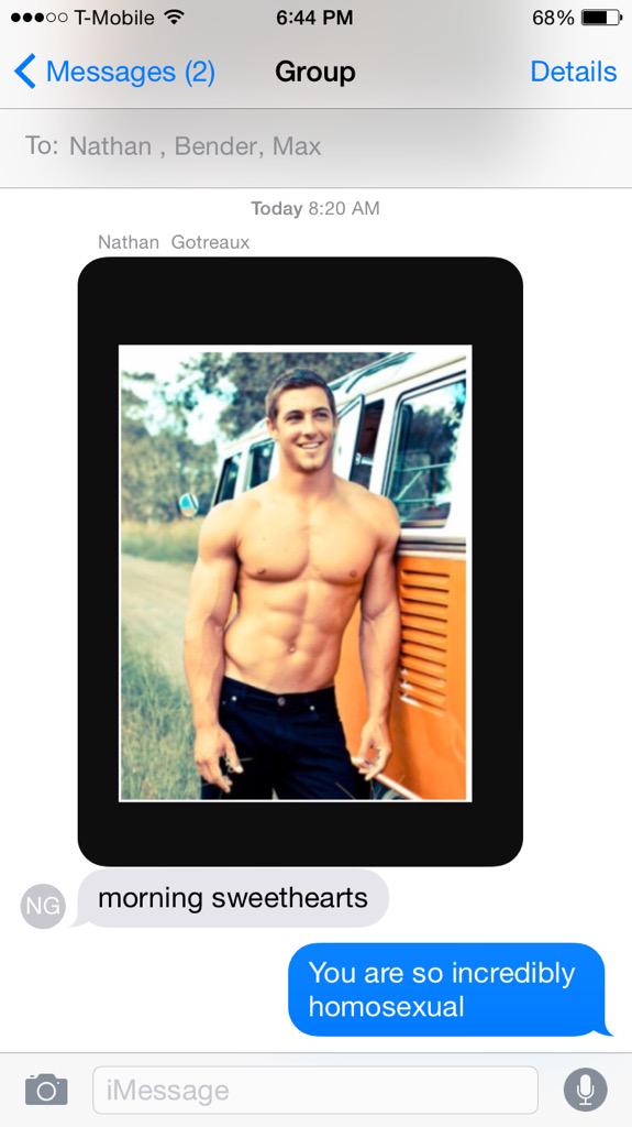 LaniLee3's tweet photo. Nathan "Gay"treaux http://t.co/aN7OPV1gSn