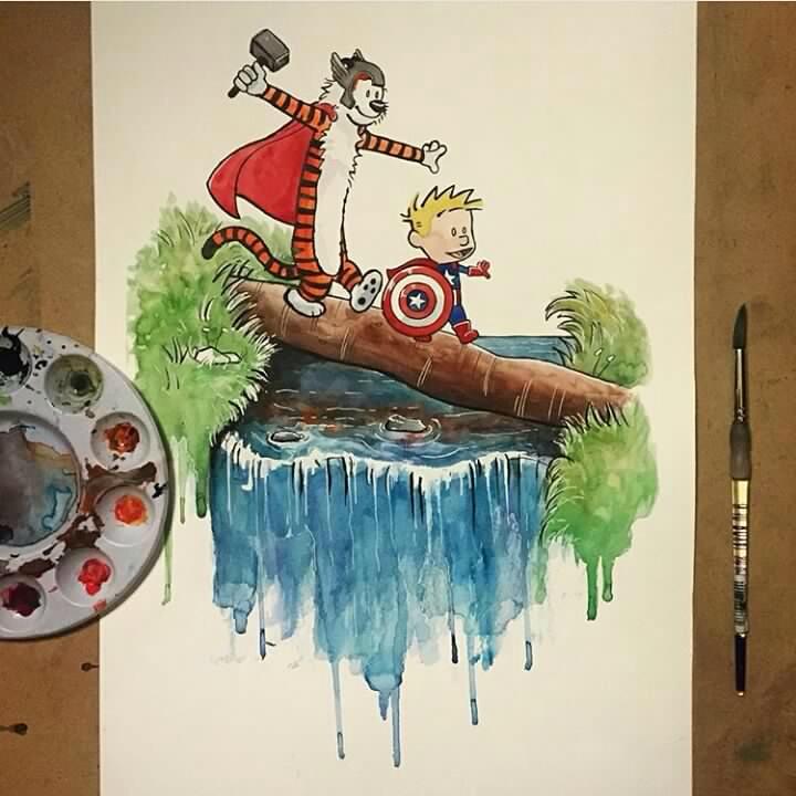 Calvin and Hobbes Fan Account tweet media