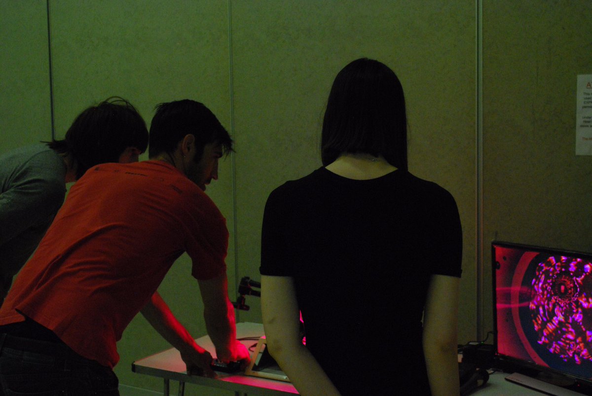 NetworkTEMPORA's tweet photo. #HumberCalling artists at SBCC last Thursday - @ItsZachWalker @russianredart @walk_the_plank_ http://t.co/gT0BuEkPhN