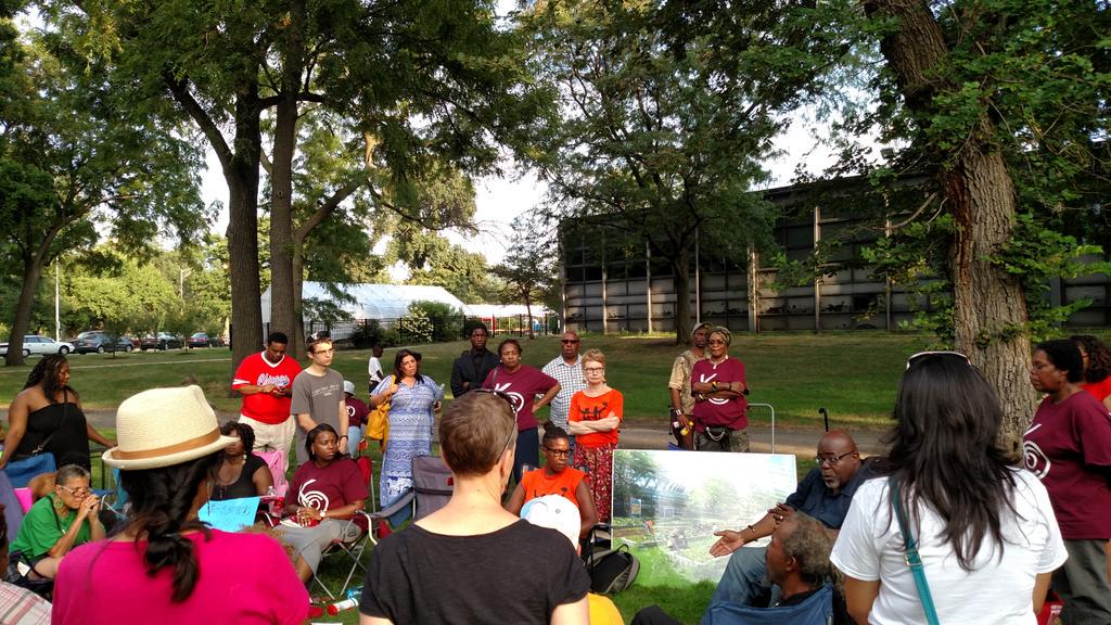 The #FightForDyett continues as hunger strikers demand a sustainable community school not nor privatization.
