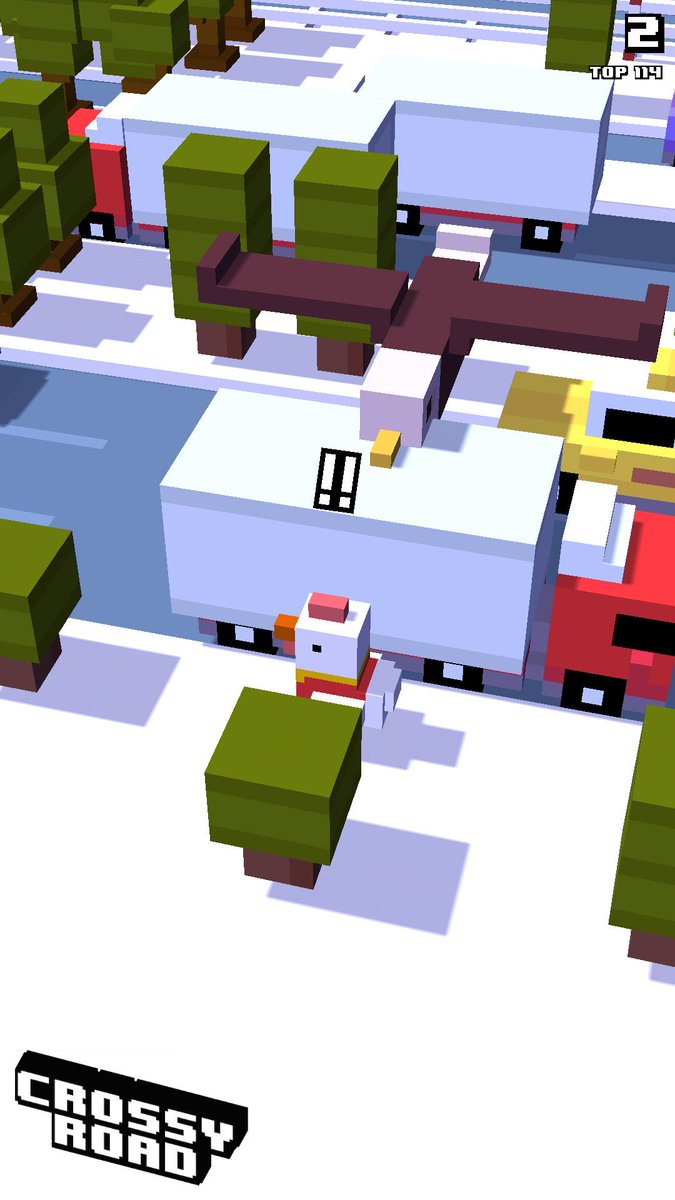 2 on #crossyroad. My top is 114.try 27th ft 27th r th if I Cva hfhtjfv crossyroad.com