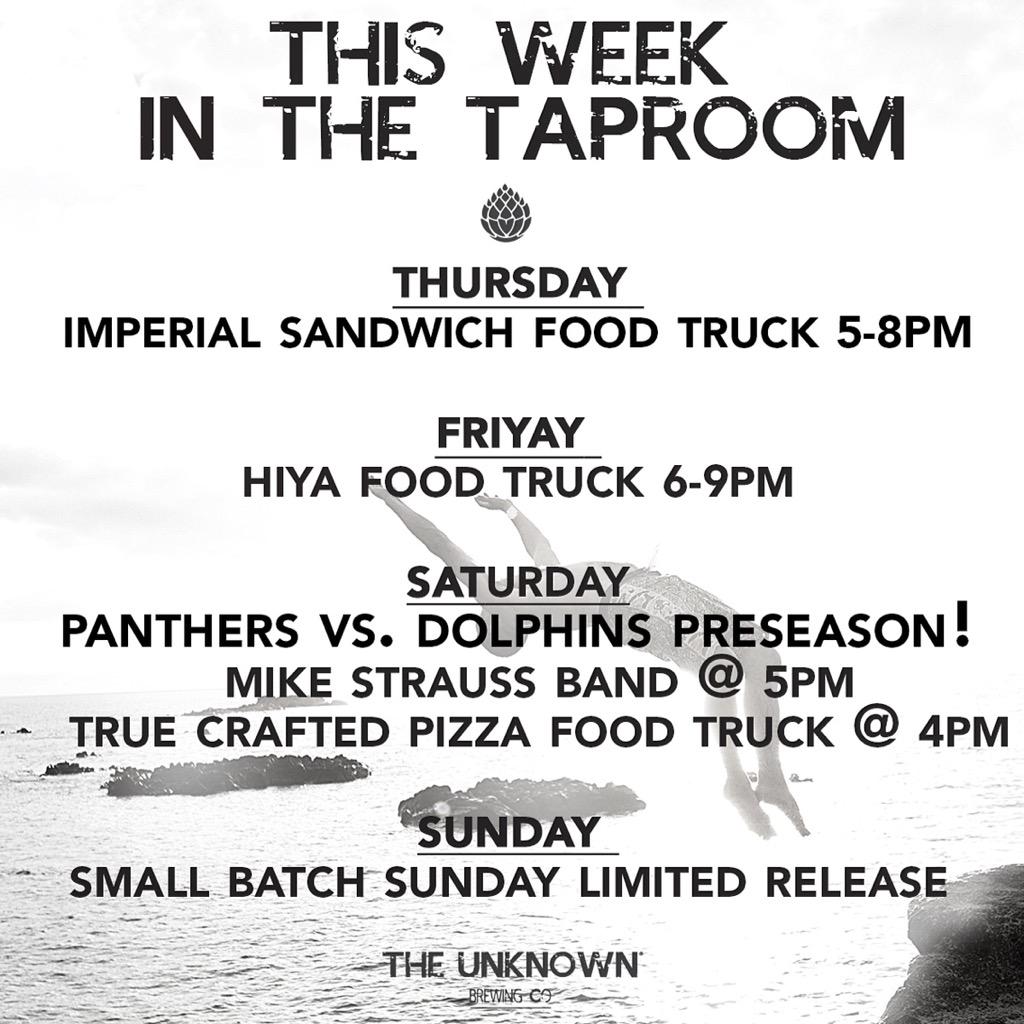 UnknownTapRoom's tweet photo. Heyo! You made it through Monday - cheers! Now time to start thinking bout the weekend... http://t.co/Gc5ZJucaut
