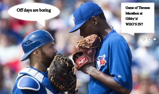 SPORTalkJays's tweet photo. Every wonder what the @BlueJays do on their nights off? How accurate could this be? #BlueJays #MajorLeagueProblems http://t.co/w7w2VtRjP8