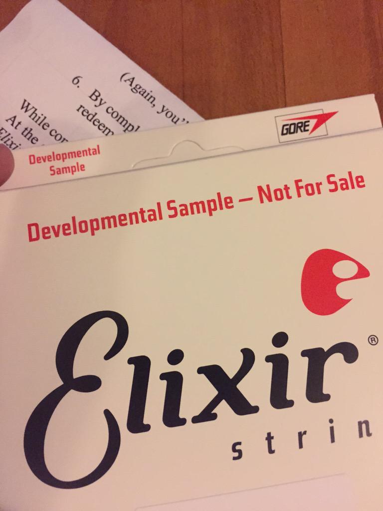 DanHoodMusic's tweet photo. Excited to test out some strings #elixir #stringsandbeyond http://t.co/pBV5sgJVSJ