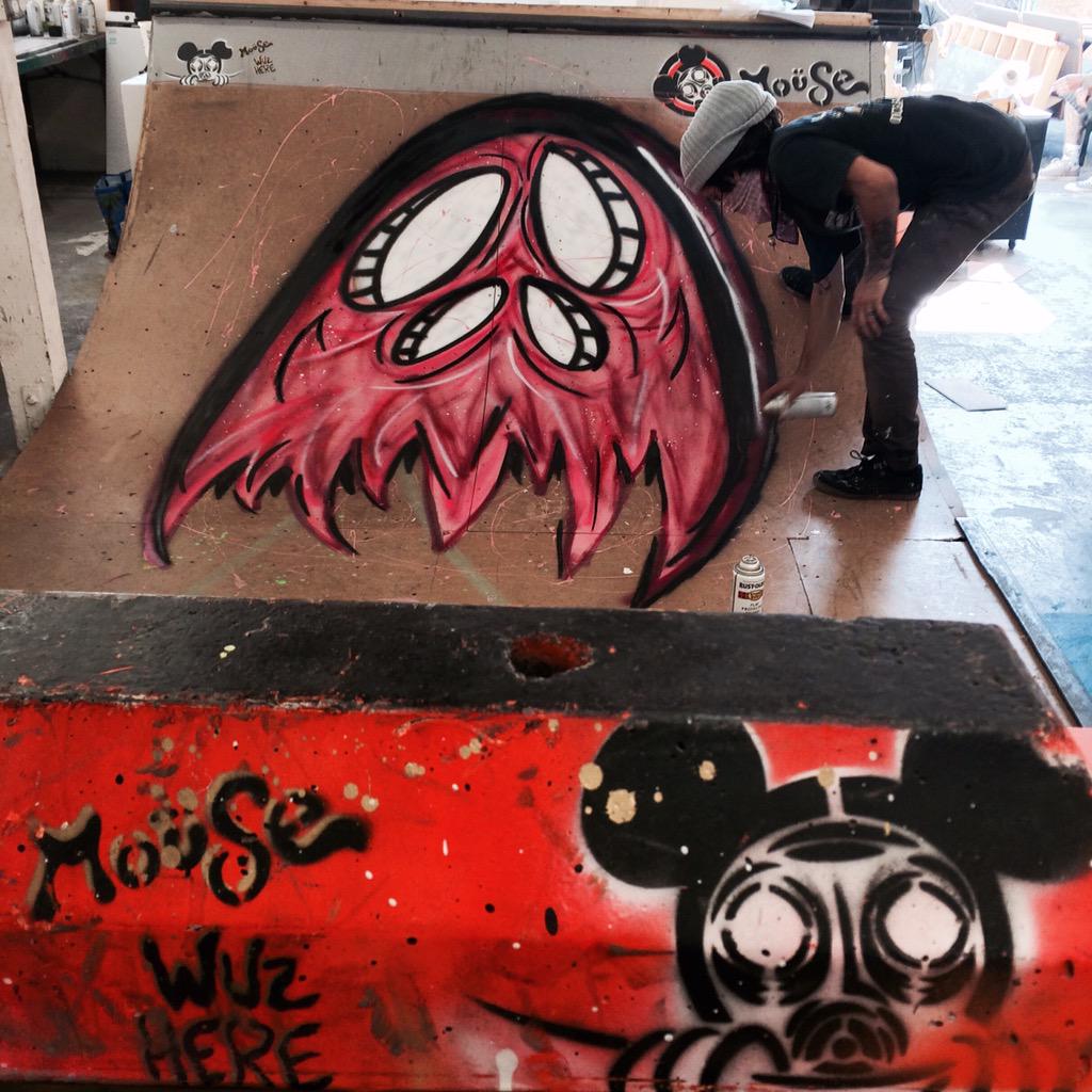 mousegrip's tweet photo. Paint Skate Dominate #MouseGrip #MouseMovement http://t.co/t0x3rbvRep http://t.co/oG1pYBprzL
