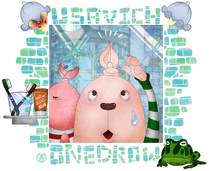 ウサビッチ版深夜のお絵描き60分1本勝負のtwitterイラスト検索結果 古い順
