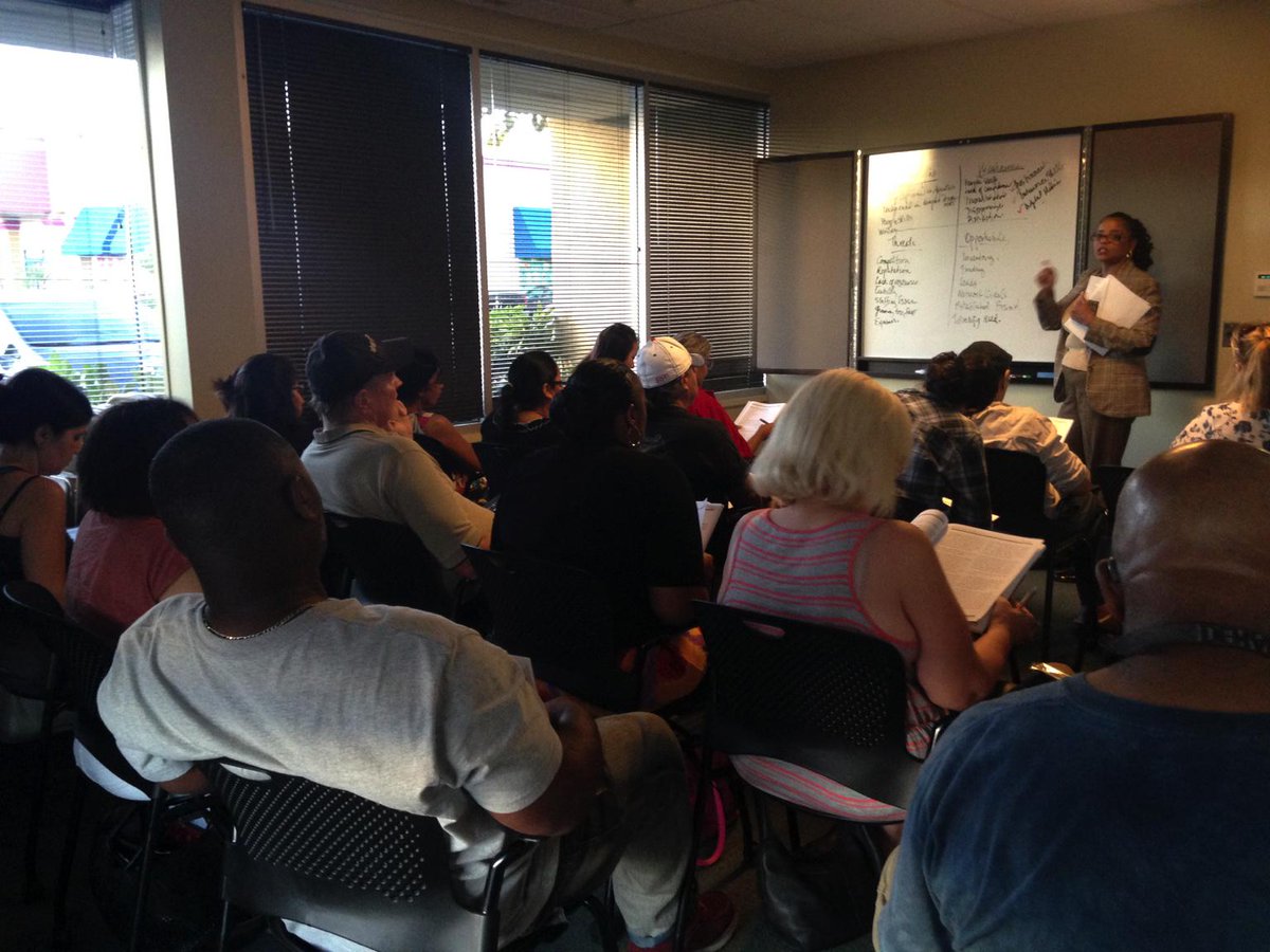 One of the many, many classes happening across the country in our growing list of #HOPEInside locations.
