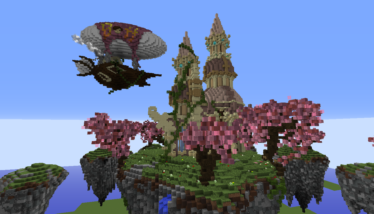 VyxBit's tweet photo. Sneak peak picture of a new #BlockHeads skywars map!
Creation by Myself &amp; Zaelex, http://t.co/1MVuw5puOI