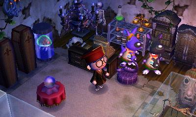 みき あつ森 En Twitter お店屋さんをハリーポッターに出て来るノクターン横丁の闇の魔術製品専門店 ボージン アンド バークス っぽく改装しました 店員さんのお腹から顔が さすが闇が深い ハッピーホーム Achappyhome Http T Co Rggksjyfsv