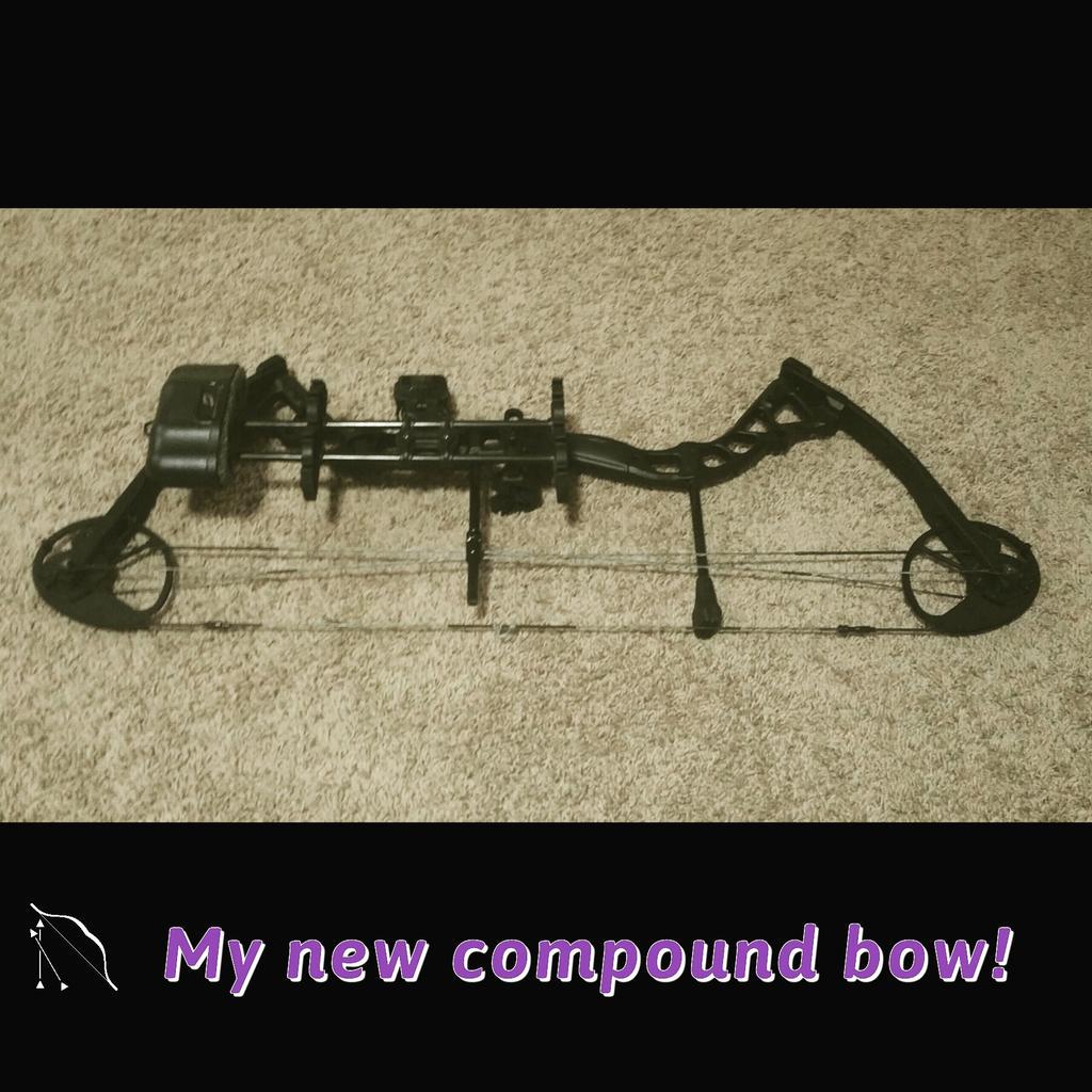 MaitreyeeMAYHEM's tweet image. I&apos;m going to add purple accents to it. #archery #compoundarchery #compoundbow #diamondarchery #diamondcompoundbow
