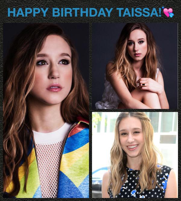 HAPPY 21ST BIRTHDAY TAISSA FARMIGA!!!     
