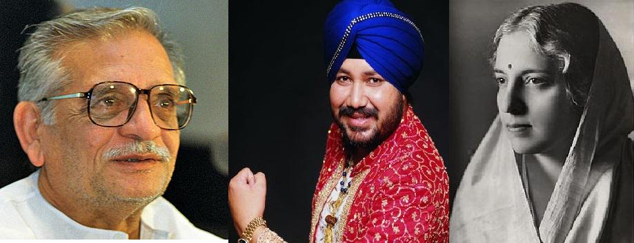Happy Birthday Gulzar, Daler Mehndi, Vijaya Laxmi Pandit 