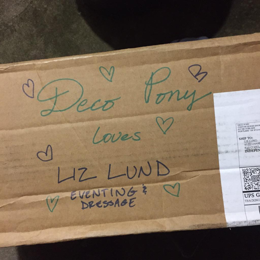 LizLundEventing's tweet photo. Seriously though. In. Love. #decopony #ripitopen #llersDIB #lizoftwitter http://t.co/CAqa8rrlhB