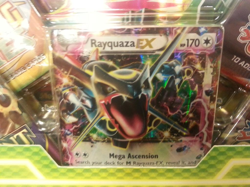 Pokemon Shiny Rayquaza EX Box