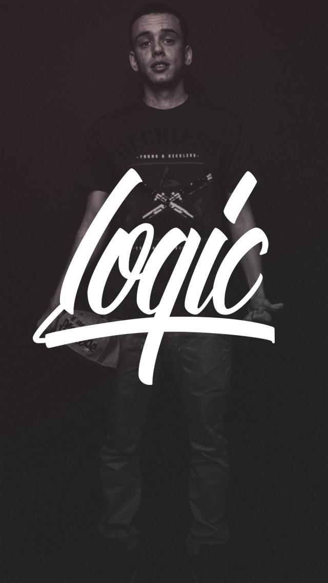 tj on twitter iphone background i made for logic the rapper http