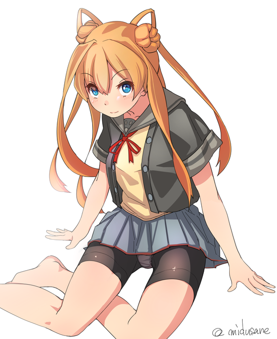 阿武隈ちゃんの髪型かわいい(*'∀`) 