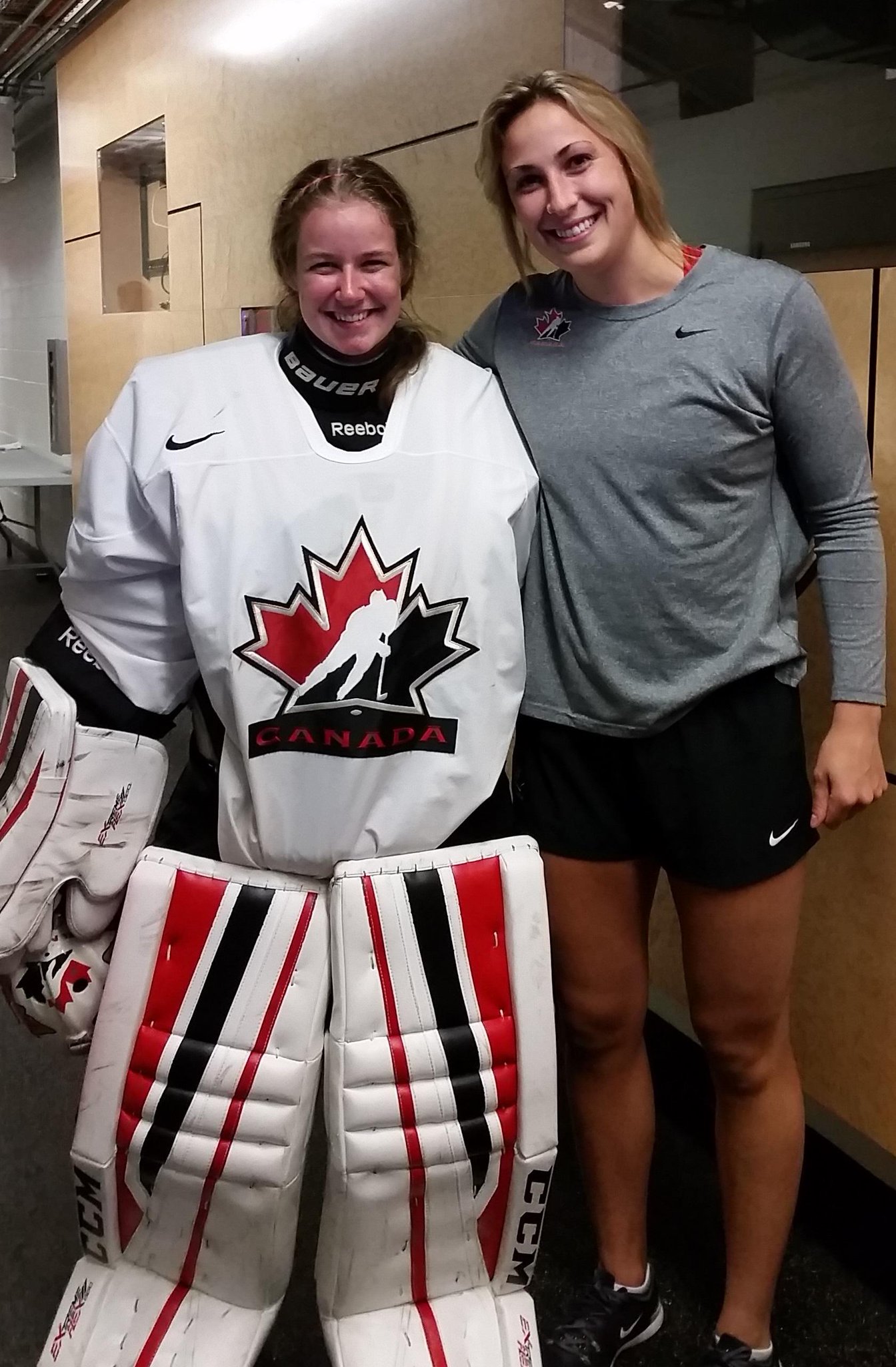 Hockey PEI on Twitter "Great photo of AvaBoutilier1 & shanmac04 from