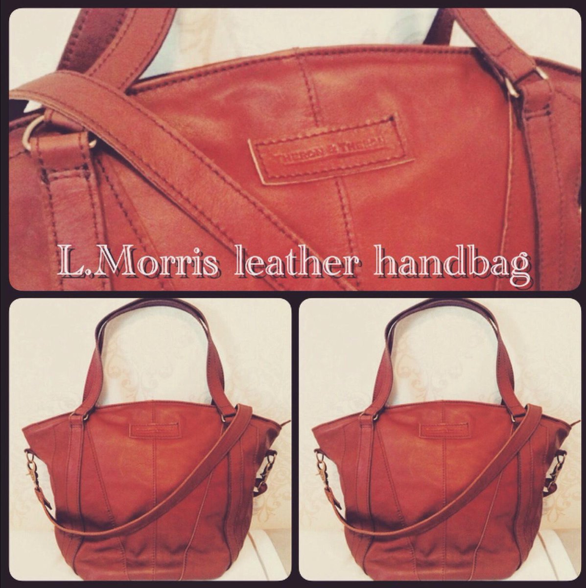 StheronSimo's tweet photo. It’s here! The new “L.Morris” leather handbag. Designed to perfection for an everyday handbag. #leatherhandbag #style http://t.co/vwBeOW54aq