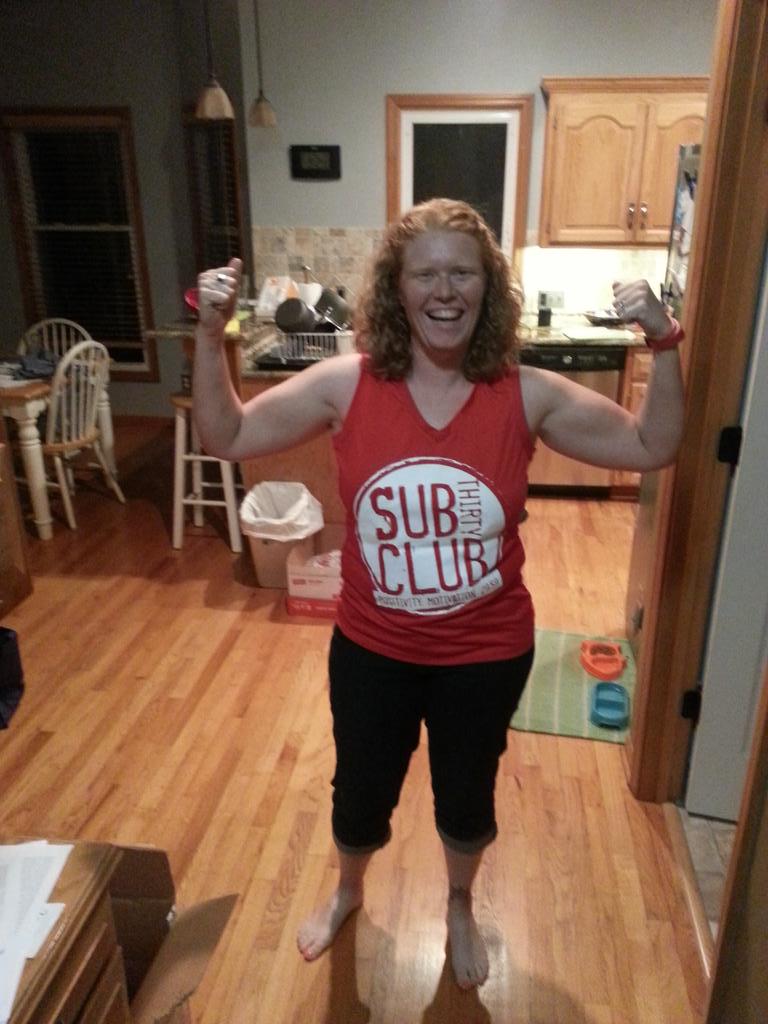 Sub30Club's tweet photo. Go get it! RT @jennygreen79: Its here! Time to get my official time. @Sub30Club #nosubberleftbehind #personalgoals http://t.co/WpaV1nE4iQ