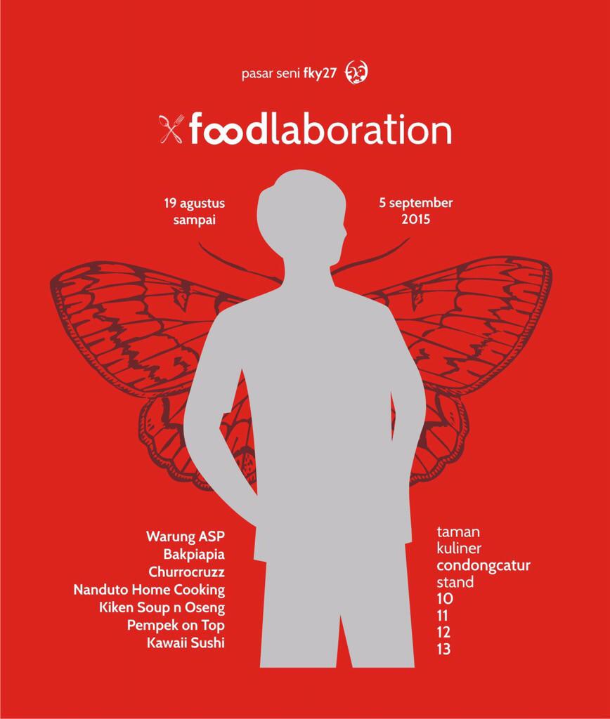 Mulai besok sampe tgl 5 September #foodlaboration ada terus di #fky27 cuss icip2 se.... tmi.me/1f7Xiy