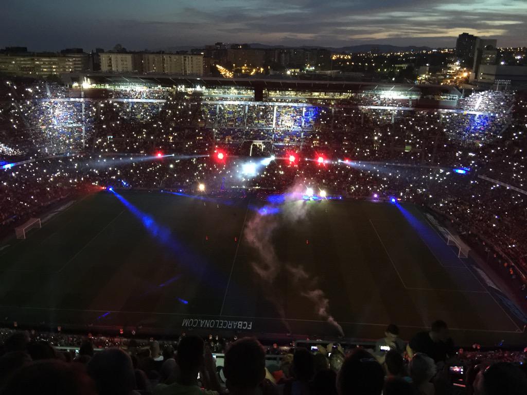 SteelyDanDan's tweet image. @KickaboutFC Wonderful times this Summer at Camp Nou, Barcelona. Watching Barca vs AS Roma. Neymar, Messi both score.