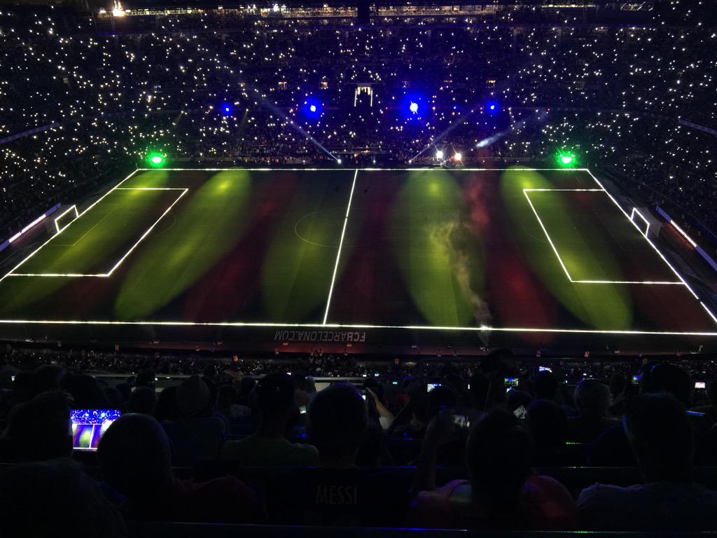 SteelyDanDan's tweet image. @KickaboutFC Wonderful times this Summer at Camp Nou, Barcelona. Watching Barca vs AS Roma. Neymar, Messi both score.