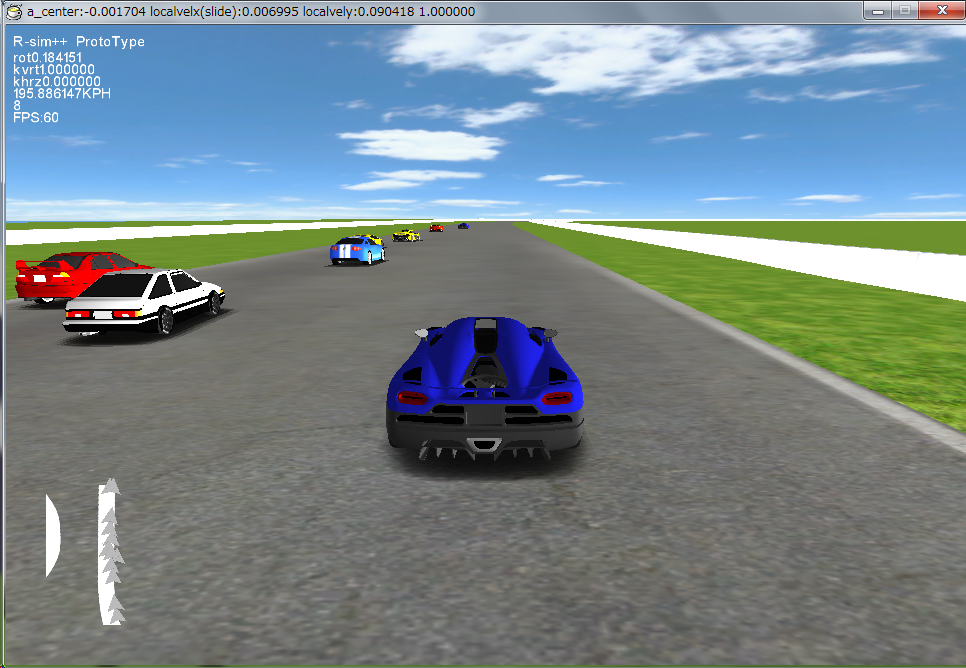 kemuduino's tweet image. 他の車両がまともに走るようになった。レースしてる感が出てきた #hgimg4 #rsim