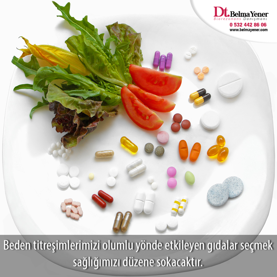Yediklerimiz ilacımızdır. 
#belmayener #biorezonans