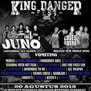H-2 nihhh "King Danger Fest" siapkan tenagamu guys!