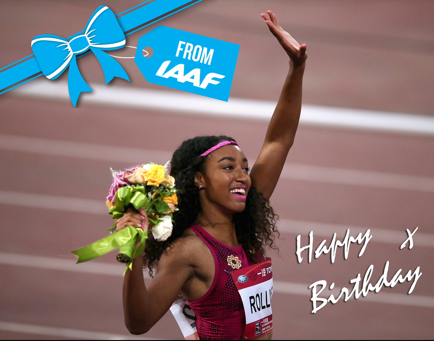   Happy Birthday to World Champion Brianna Rollins 