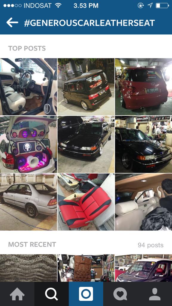 Follow instagram GENEROUSCARLEATHERSEAT .... Info LINE : fanydermawan