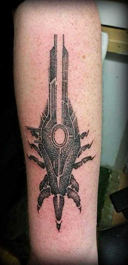 Video Game Tattoo Sleeve with FINAL FANTASY MASS EFFECT and More  Nerdist