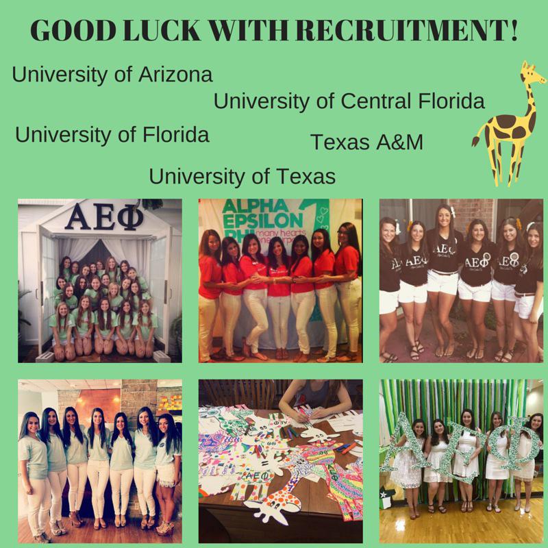 Good luck to the groups starting their recruitment process this week...have fun welcoming new members to the phinest!