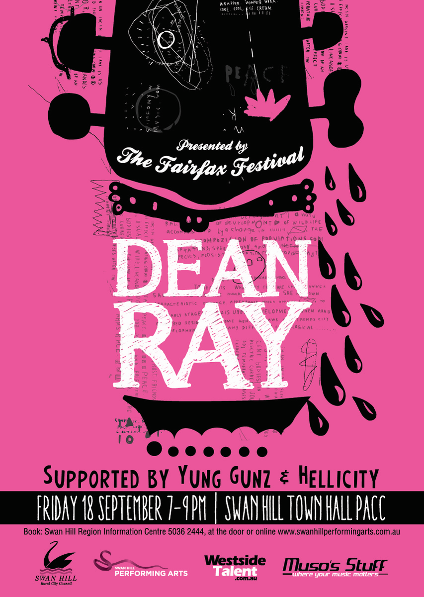FairfaxFest's tweet photo. Dean Ray + Yung Gunz + Hellicity. September 18. Tickets on sale now! Oh yeah. http://t.co/WiCfQ5xHBy http://t.co/MpzlDOhtNh
