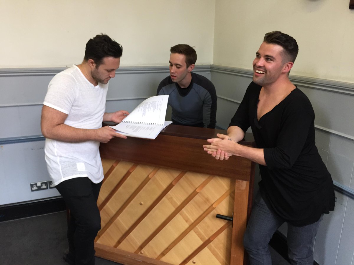 WGBpl's tweet photo. Rehearsals are underway for @TommyMusical15 starring @joemcelderry91 &amp; @AntonyCosta. Book here http://t.co/8HDcVmTklL http://t.co/f0CZQ2uHV0
