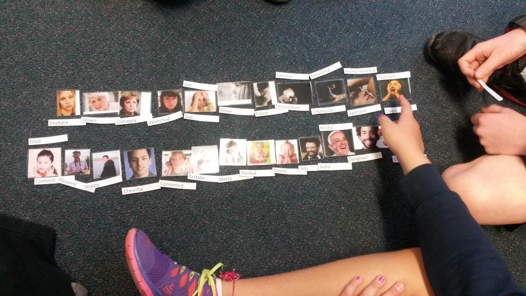 jenzymitchell's tweet photo. Engaged in adjective cline increasing vocab linking into quote from picture book- part of UOW @CHEAPedagogy #tesoloz http://t.co/U7N8ZxfgQc