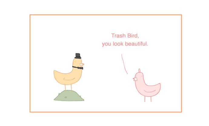Trash Bird looks beautiful today http://t.co/M4DNitGtQM 
