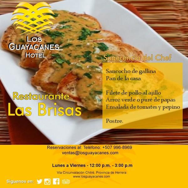 HerreraNoticia's tweet photo. Una delicia el #MenúEjecutivo de hoy #Martes en #RestauranteLasBrisas del #HotelLosGuayacanes #Chitré http://t.co/kVMg5wroKk