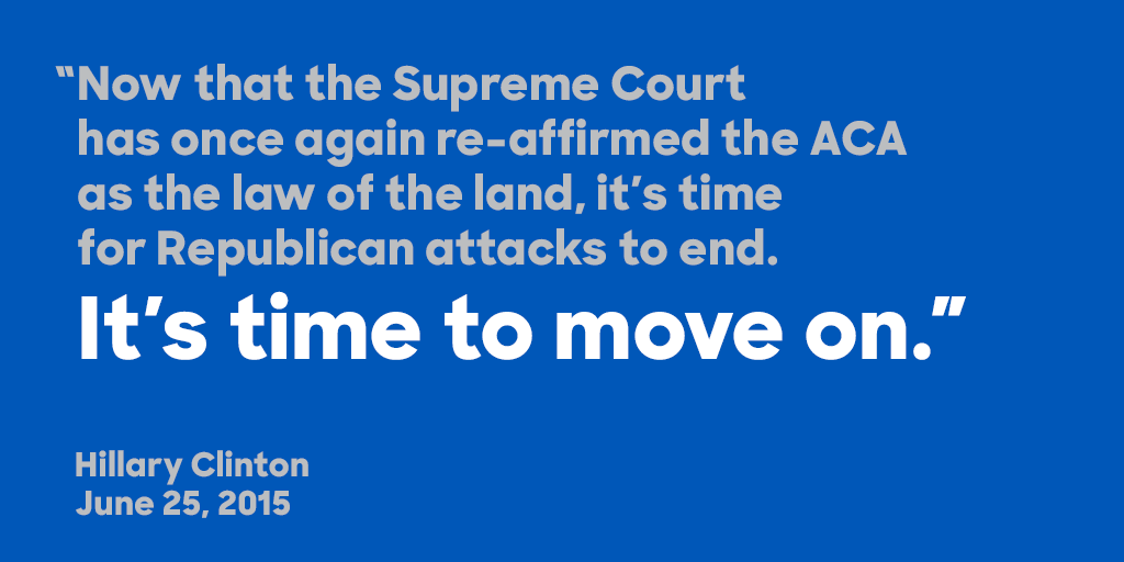 HillaryClinton's tweet photo. RT if you agree with Hillary. http://t.co/aQNyU00FTd